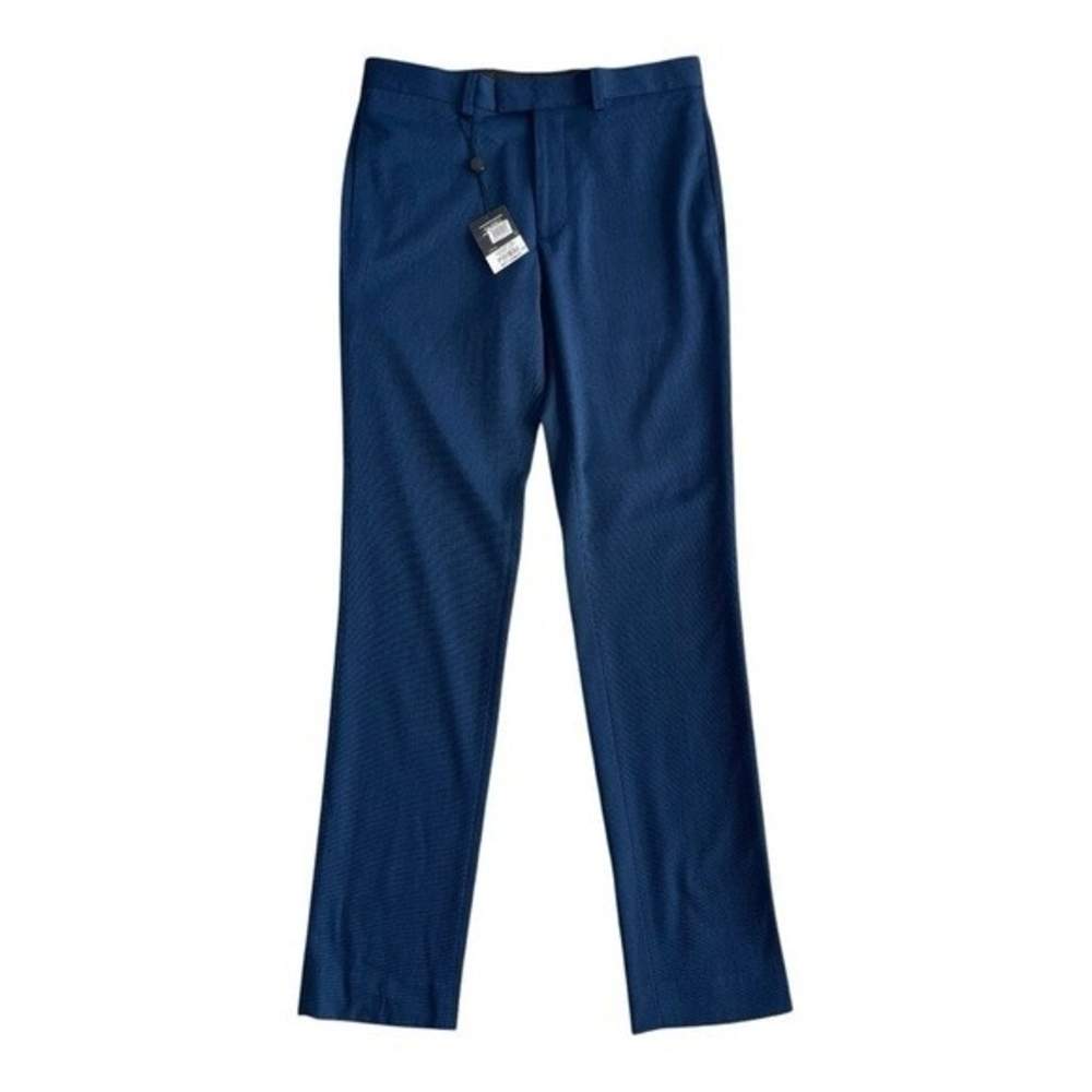 Topman Nordstrom Men's Dark Blue Skinny Fit Dress Pants 30R Stretch NWT - Picture 2 of 8